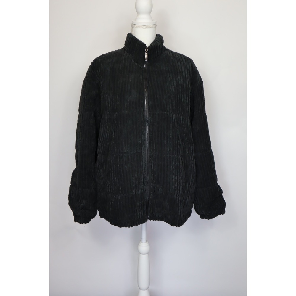 ePretty‎ Women's Black Thick Corduroy Jacket Size S